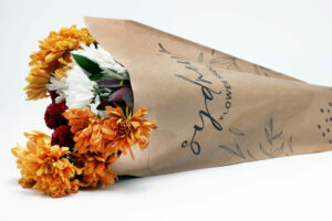 recyclable packaging flowers