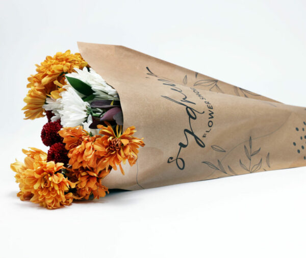 recyclable packaging flowers